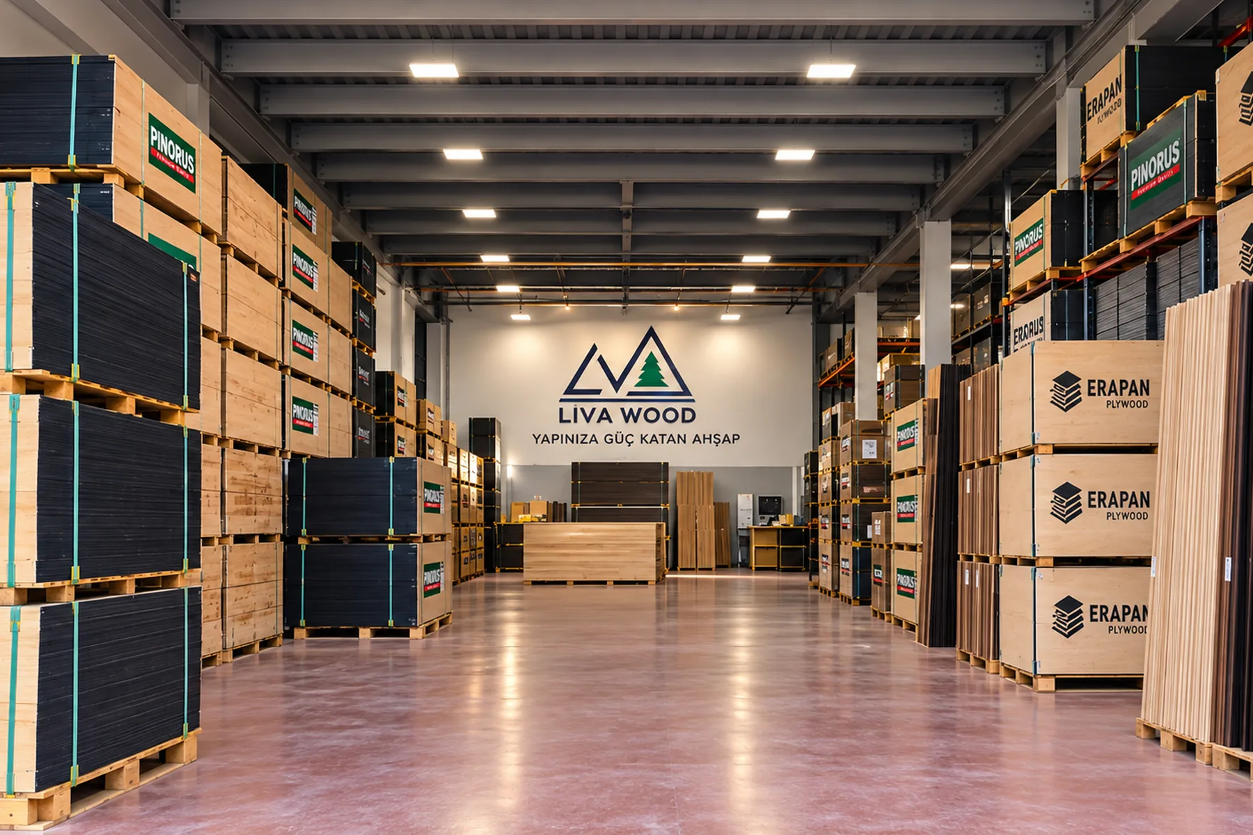 Livawood kurumsal banner görseli